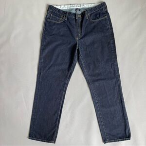 Lands’ End Dark Denim Original Fit Narrow Leg Jeans Men’s Size 37